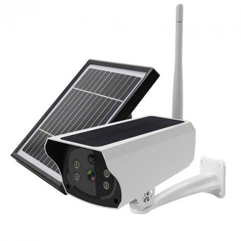 IP камера видеонаблюдения RIAS Y4P Wi-Fi 2MP 4G уличная с солнечной панелью White (3_00326)