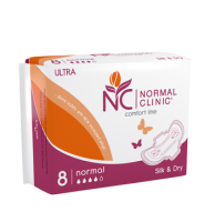 Критические прокладки Normal Comfort ultra silk&dry (4 кр.) уп.8шт. 260 мм. NCF 05B