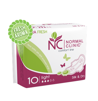 Критичні прокладки Normal Comfort Fresh sildryk& (3 кр.) уп.10шт. 240 мм. NCF 01B