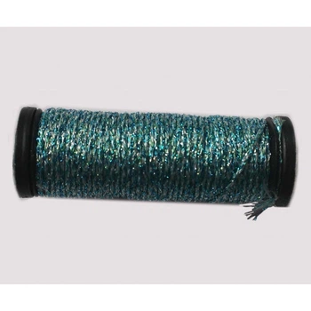 Металізована нитка Kreinik Tapestry #12 Braids Морський світлий (4639)