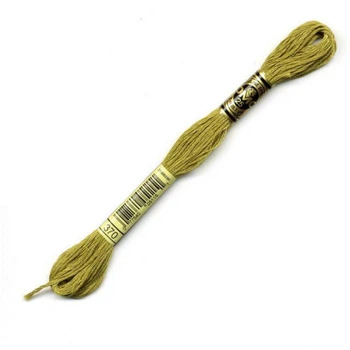 Нитки муліне DMC 370 гірчичний середній