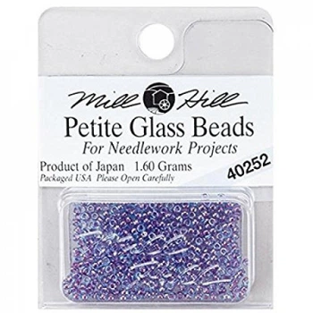Бісер для вишивки Mill Hill Petite Glass Seed Beads Ірис (40252)