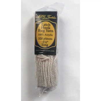 Нитки акрилові для килимарства M C G Textiles Срібло (37300 37325)