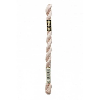 Нитки DMC Perle Cotton Size 5 Бежево-коричневий ультра дуже світлий(543)