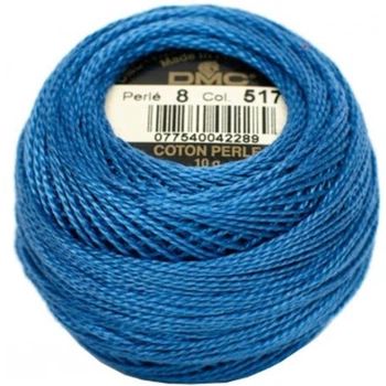 Нитки DMC Perle Cotton Size 8 Водяний середній (517)