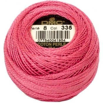 Нитки DMC Perle Cotton Size 8 Рожевий (335)