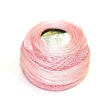 Нитки DMC Perle Cotton Size 12 Бузковий світлий (116 12 3689)