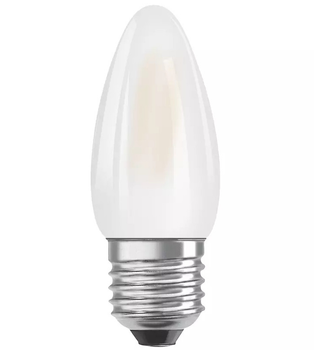 Лампа світлодіодна філаментна 6.5W 220V 806lm 2700K E14 DIM 35х100mm свічка [4058075434486] OSRAM led classicB