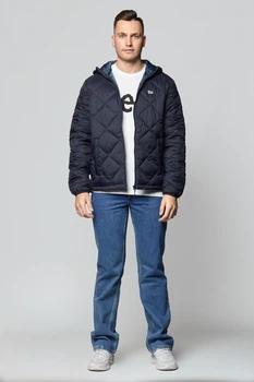 Куртка стеганная Lee Light Weight Puffer Regular Fit (L88ASZ01) Черный S-00