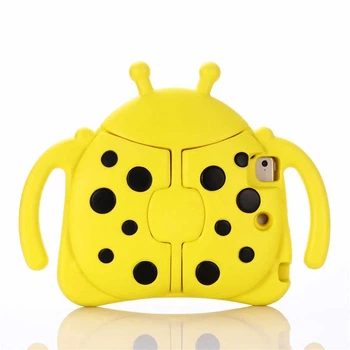 Чехол STR EVA Apple iPad 8 (10.2" экран) детский божья коровка Yellow