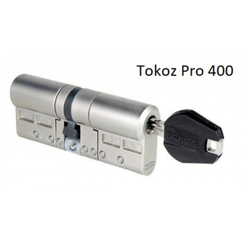 Циллиндр TOKOZ PRO 400 65мм (30*35) матовый никель (11213)