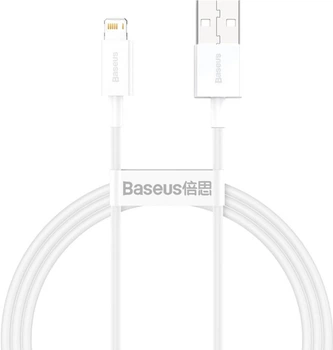 Kabel Baseus Superior Series Fast Charging Data Cable USB to iP 2.4 A 1.5 m White (CALYS-B02)