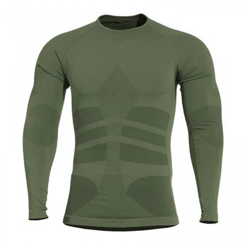 Антибактеріальна термобілизна Pentagon PLEXIS SHIRT K11009 X-Large, Camo Green (Сіро-Зелений)