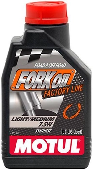 Вилочное масло Motul Fork Oil Factory Line Light/Medium 7.5W 1 л (105926)