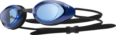 Очки для плавания Tyr Black Hawk Racing, Blue/Navy/Black (LGBH-460)