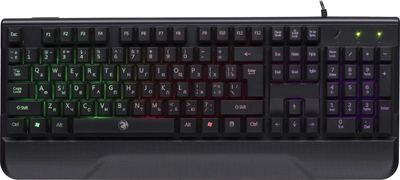 Клавіатура ігрова 2E Gaming KG310 LED Ukr (2E-KG310UB) Black USB