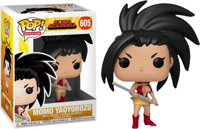Фигурка коллекционная аниме Funko Pop Момо Яойорозу My Hero Academia Yaoyorozu #605 винил 10 см (Anime MHA Y 605)
