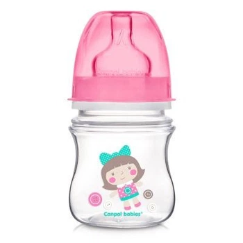 Бутылочка для кормления Canpol babies антиколиковая EasyStart Newborn baby с широк.отверст. 120 мл (35/220_pin)