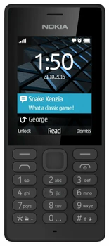 Телефон кнопочный Nokia 150 Dual sim black