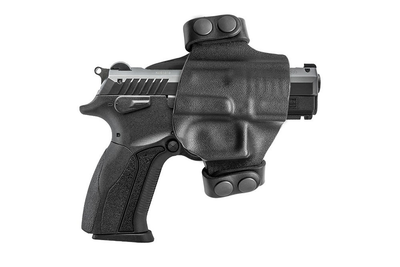 Пластиковая, поясная, быстросъемная кобура A-LINE для Flarm T91 и TQ1 черная (ПК41)