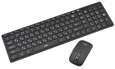 Беспроводной комплект клавиатура и мышка UKC K06 Black (4556)