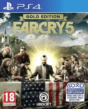 Игра Far Cry 5 Gold Edition на PS4 (Blu-Ray диск, русская версия)