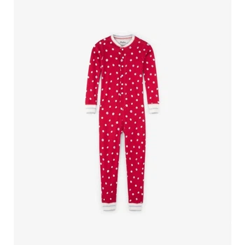 Комбінезон-сліп Hatley PJ Metallic Dots 122см червоний 7А (F18GDK237B)