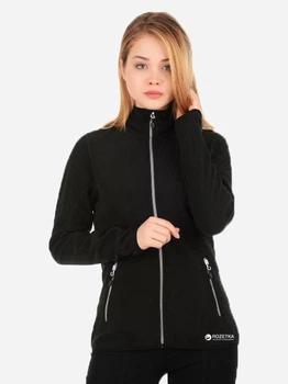 Толстовка на молнии утепленная на флисе женская James Harvest Twohand Lady 2261509900 L Черная (7332592187566)