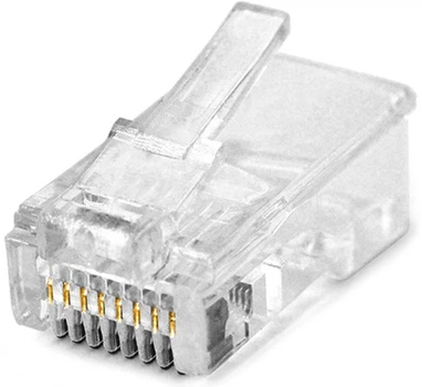 Конектор Ritar RJ-45 8P8C UTP Cat-5 100 шт. Transparent (YT-4548)
