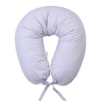 Подушка для годування Baby Veres Soft white-grey 165х70 см 301.08