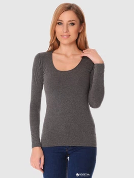 Лонгслив длинный женский Jadea 4056 L/XL Серый (ROZ5010010091)