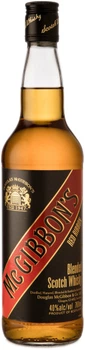 Віскі Mc Gibbons Red Ribbon 3 роки витримки 40% 0.7 л (5010327926438)