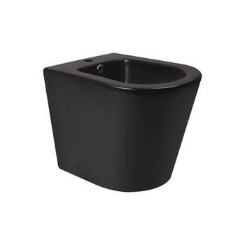 Биде напольное Qtap Scorpio Matt black QT14441003CMB