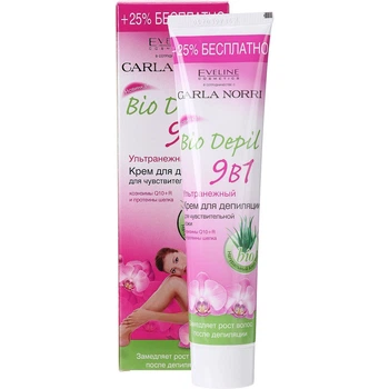 Крем для депіляції Eveline Bio DEPIL 9в1 125 мл (5907609336958)