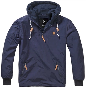 Анорак на флисе Brandit Luke windbreaker 3XL Синий (9393.8.3XL)
