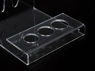Подставка органайзер для фотополимеров стоматологическая 25 шприцов +3 баночки прозрачная LUMED SERVICE LU-1008278