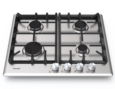 Газова варильна поверхня Fabiano FHG 3044 VGH Inox 8112.509.0688