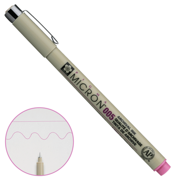 Линер розовый Sakura PIGMA Micron 0,2 мм XSDK005#21, 351820