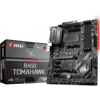Материнская плата MSI B450 TOMAHAWK (B450 TOMAHAWK) Б/У, без планки