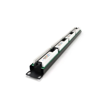 Патч-панель 19" 24xRJ-45 UTP cat. 5е, 1U PiPo (PP245191U)