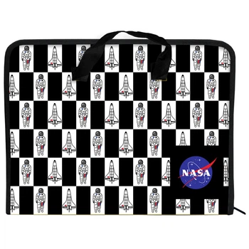 Папка-портфель А4 на блискавці Kite NASA NS21-202, 48384