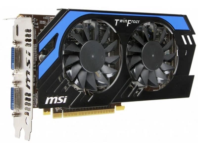 Видеокарта MSI GeForce GTX 650 Ti 1Gb DDR5 Refurbished