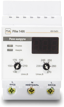Реле напруги Промавтоматика РНм 140t (146066)