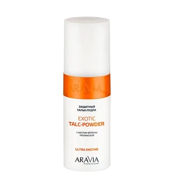 Тальк-пудра защитный Aravia Professional Exotic Talc-Powder с экстрактом вербены тропической 150 мл (1074)