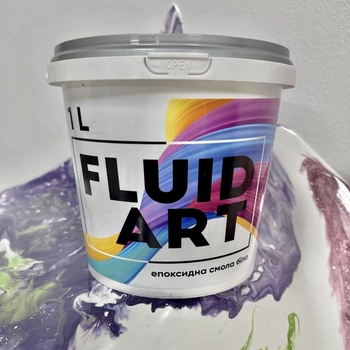 Fluid art эпоксидная смола 0.9кг (смола+отв)