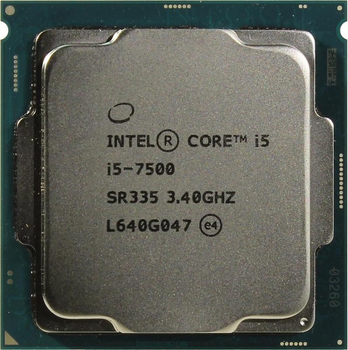 Процессор Intel Core i5-7500 3.40GHz/6MB/8GT/s (SR335) s1151, tray