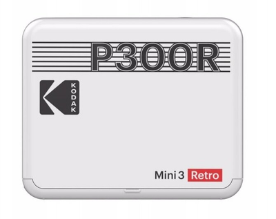 Портативний фотопринтер KODAK Mini 3 Plus Retro White