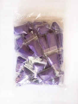 Трусики - стрінги одноразові із спанбонду Doily 50 шт фіолетові
