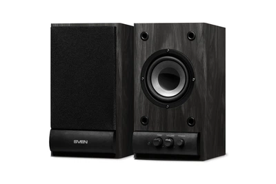 Колонки 2.0 SVEN SPS-608 USB 6Вт дерево (MDF) Чёрные