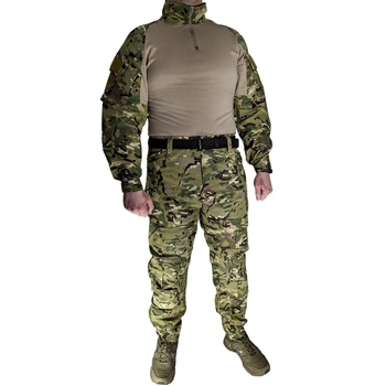 Камуфляжный тактический костюм Lesko A751 Camouflage XXL (38 р.) набор милитари Tactical для силовых структур (F_4250-12390)